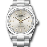 Rolex Oyster Perpetual 36 Watch - Domed Bezel - Silver Index Dial - Oyster Bracelet - 2020 Release - 126000 sio