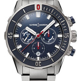 Ulysse Nardin Diver Chronograph 44 mm - Titanium Case - Blue Dial - Steel Bracelet