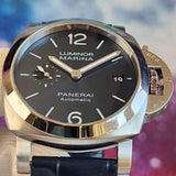 Panerai Luminor Quaranta Pam01370 PAM1370 Blue Dial 40mm WARRANTY