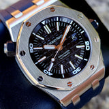 Audemars Piguet Offshore Diver 42mm Steel Black Dial 15703ST.OO.A002CA.01