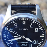 2014 IWC Schaffhausen Pilot Big Pilot 46MM Black Dial Leather Strap (IW500901)