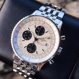 Breitling Old Navitimer RARE Panda Dial A13324/A1332412/G796 42mm Box & Papers