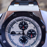 Audemars Piguet Royal Oak Offshore Chronograph White Panda Dial 26400SO.OO.A002CA.01 44mm Box & Papers