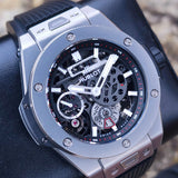 Hublot Big Bang MECA-10 Titanium Skeleton Dial 414.NI.1123.RX 45mm Box & Papers WARRANTY