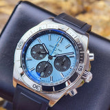 Breitling Chronomat B01 Automatic Chronograph 42mm PB0134101C1S1 Ice Blue Dial Box & Papers WARRANTY