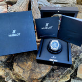 Hublot Big Bang MECA-10 Titanium Skeleton Dial 414.NI.1123.RX 45mm Box & Papers WARRANTY