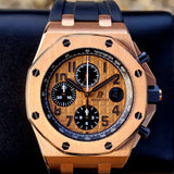 Audemars Piguet Royal Oak Offshore Chronograph Half Brick 26470OR.OO.A002CR.01 42mm Complete Set WARRANTY