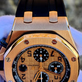 Audemars Piguet Royal Oak Offshore Chronograph Half Brick 26470OR.OO.A002CR.01 42mm Complete Set WARRANTY