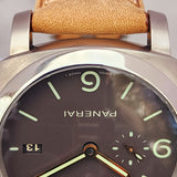 Panerai Luminor Marina 1950 3 Days Automatic PAM00351 PAM351 44mm Brown Dial Full Set WARRANTY