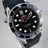 OMEGA Seamaster Diver 300M Master Co-Axial 42 Stainless Steel / James Bond 210.22.42.20.01.004 42mm Black Dial Full Set WARRANTY