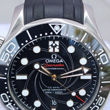 OMEGA Seamaster Diver 300M Master Co-Axial 42 Stainless Steel / James Bond 210.22.42.20.01.004 42mm Black Dial Full Set WARRANTY