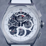 Zenith Defy El Primero Titanium 95.9003.9004/78.R588 44mm Skeleton Dial Full Set WARRANTY