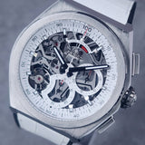 Zenith Defy El Primero Titanium 95.9003.9004/78.R588 44mm Skeleton Dial Full Set WARRANTY