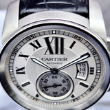 Cartier Calibre de Cartier W7100037 42mm Silver Dial Full Set WARRANTY