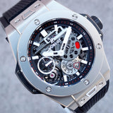 Hublot MECA-10 Titanium 414.NI.1123.RX 45mm Skeletonized Dial Full Set WARRANTY