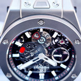Hublot MECA-10 Titanium 414.NI.1123.RX 45mm Skeletonized Dial Full Set WARRANTY