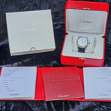 Cartier Calibre de Cartier W7100037 42mm Silver Dial Full Set WARRANTY