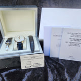 IWC Portugieser Chronograph IW371445 41mm Silver Dial Full Set WARRANTY