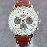 Breitling Navitimer B01 Chronograph AB0139/AB0139211A1P1 41mm  Mother of Pearl Dial Full Set WARRANTY