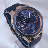 Ulysse Nardin Blast Dual Time  Rose Gold 242-20-3/43 42mm  Blue Gold Dial Full Set WARRANTY
