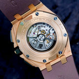 Audemars Piguet Royal Oak Offshore Chronograph Black Rose Gold Black Ceramic 26401RO.OO.A002CA.01 44mm Black/White Dial  Full Set WARRANTY