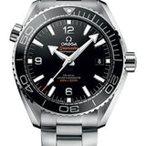 Omega Planet Ocean 600 M Omega Co-axial Master Chronometer Watch - 43.5 mm Steel Case - Unidirectional Black Ceramic Bezel - Black Ceramic Dial - 215.30.44.21.01.001