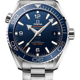 Omega Planet Ocean 600 M Omega Co-axial Master Chronometer Watch - 43.5 mm Steel Case - Unidirectional Blue Ceramic Bezel - Blue Ceramic Dial - 215.30.44.21.03.001