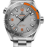 Omega Seamaster Planet Ocean 600 M Co-Axial Master Chronometer Watch - 43.5 mm Titanium Case - Unidirectional Grey Ceramic Bezel - Grade 5 Titanium Dial - 215.90.44.21.99.001