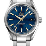 Omega Seamaster Aqua Terra 150M Omega Master Co-Axial - 41.5 mm Steel Case - Blue Dial - 231.10.42.21.03.006