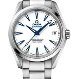 Omega Seamaster Aqua Terra 150M Master Co-Axial GoodPlanet Watch - 38.5 mm Titanium Case - White Dial - 231.90.39.21.04.001