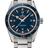 Omega Seamaster 300 Omega Master Co-Axial Watch - 41 mm Brushed And Polished Grade 5 Titanium Case - Unidirectional Bezel - Blue Dial - Brushed And Polished Titanium Bracelet - 233.90.41.21.03.001