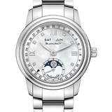 Blancpain Ladybird Quantieme Complet Mother of Pearl Steel Ladies Watch - 2360 1191A 71A