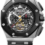 Audemars Piguet Royal Oak Offshore Tourbillon Chronograph Openworked Watch - 26348IO.OO.A002CA.01