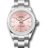 Rolex Oyster Perpetual 31 Watch - Domed Bezel - Pink Index Dial - Oyster Bracelet - 2020 Release - 277200 pio