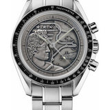 Omega Speedmaster Apollo XVII Moonwatch Anniversary Limited Series Watch - 42 mm Steel Case - Tachymeter Bezel - Limited Edition Apollo Xvii Dial - 311.30.42.30.99.002