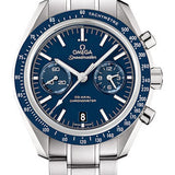 Omega Speedmaster Moonwatch Co-Axial Chronograph Watch - 44.25 mm Steel Case - Blue Tachymeter Bezel - Blue Dial - 311.90.44.51.03.001