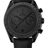 Omega Speedmaster Moonwatch Omega Co-Axial Chronograph Watch - 44.25 mm Black Ceramic Case - Black Dial - Black Nylon Strap - 311.92.44.51.01.005