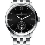 Ulysse Nardin Classico Manufacture 40 mm - Steel Case - Black Dial - Steel Bracelet