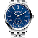 Ulysse Nardin Classico Manufacture 40 mm - Steel Case - Blue Enamel Dial - Steel Bracelet