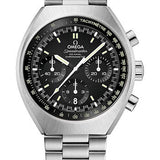 Omega Speedmaster Mark II Co-Axial Chronograph Watch - 42.4 mm Barrel-Shaped Polished And Brushed Steel Case - Matt Black Dial - Steel Bracelet - 327.10.43.50.01.001