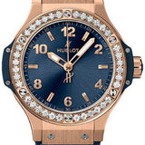 Hublot Big Bang Gold Blue Diamonds Watch-361.PX.7180.LR.1204