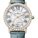 Blancpain Ladybird Colors Red Gold Diamond Teal Alligator Ladies Watch - 3661 2954 55B