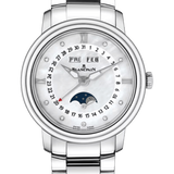 Blancpain Ladybird Quantieme Complet Steel Mother of Pearl Ladies Watch - 3663 1154 71B