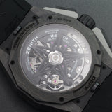 Zenith Defy Extreme Carbon 10.9100.9004/22.I200 45MM Carbon Skeleton Dial Full Set WARRANTY