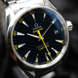 Omega Seamaster Aqua Terra James Bond Spectre 231.10.42.21.03.004 42MM Stainless Steel Blue Dial Full Set WARRANTY