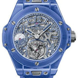 Hublot Big Bang Tourbillon Power Reserve 5 days Blue Sapphire Watch - 45 mm - Sapphire Crystal Dial Limited Edition of 30-405.JL.0120.RT