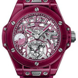 Hublot Big Bang Tourbillon Power Reserve 5 days Red Sapphire Watch - 45 mm - Sapphire Crystal Dial Limited Edition of 30-405.JR.0120.RT