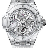 Hublot Big Bang Tourbillon Power Reserve 5 days Sapphire Limited Edition of 99 Watch-405.JX.0120.RT