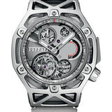 Hublot Novelties Techframe Ferrari Tourbillon Chronograph Sapphire White Gold Limited Edition of 70 Watch-408.JW.0123.RX