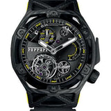 Hublot Novelties Techframe Ferrari Tourbillon Chronograph Carbon Yellow Limited Edition of 70 Watch-408.QU.0129.RX